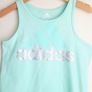 2/$18 ADIDAS Girls Tank Top Mint Size 7/8